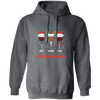 Dear Santa, Just Bring Wine, Caro Pattern, My Christmas Pullover Hoodie