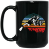 Diving Retro, Vintage Diving, Instructor Hobby, Dive Is My Hobby Black Mug