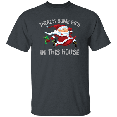 Horror Santa, There's Some Ho's In This House, Merry Christmas, Trendy Christmas Unisex T-Shirt