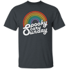 Spooky, Scary, Sunday, Rainbow Spooky, Retro Scary Sunday Unisex T-Shirt