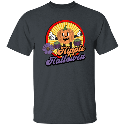 Hippie Halloween, Groovy Halloween, Groovy Pumkpin Unisex T-Shirt