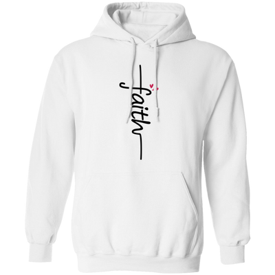 Faith, Love Jesus, Love My Faith, Christian Lover-black Pullover Hoodie