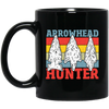 Arrowhead Vintage Style, Arrowhead Hunter, Arrowhead Hunting Black Mug