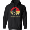 Bigfoot Synthesizer Analog, Sasquatch Synth Nerd, Nerd Love Gift Pullover Hoodie