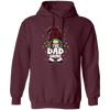 The Dad Gnome Present For Family, Xmas Cute Gnome Lover Pullover Hoodie