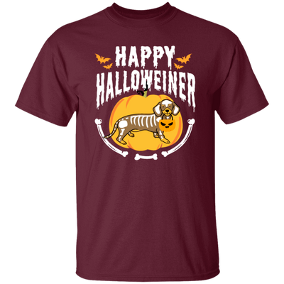 Funny Dachshund, Happy Dachshund, Halloween Gift, Best Halloween Lover Unisex T-Shirt