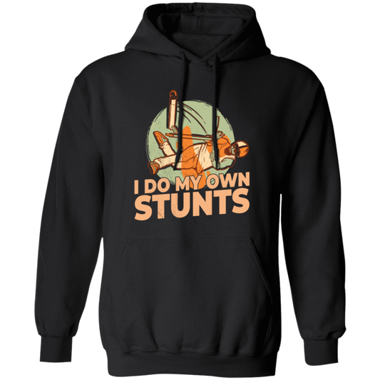 Scooter Lover, Scooter Rider, E-Scooter, I Do My Own Stunts Gift Pullover Hoodie