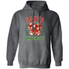 Santa University, Est 1836, Christmas Bow, Merry Christmas Christmas Pullover Hoodie