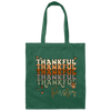 Thankful Pastor Retro Pastor Lover Vintage Thankful Canvas Tote Bag