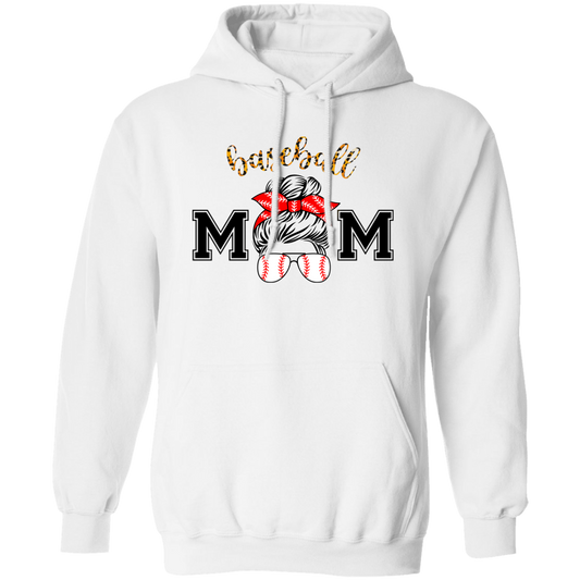 Basaball Lover, Love Mom Gift, Best Gift For Mother's Day Pullover Hoodie