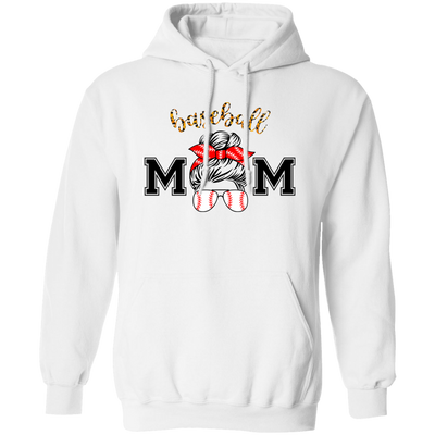 Basaball Lover, Love Mom Gift, Best Gift For Mother's Day Pullover Hoodie