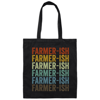 Love Farmer, Farming Lover Gift, Retro Farm Love, Farm Vintage Style Canvas Tote Bag