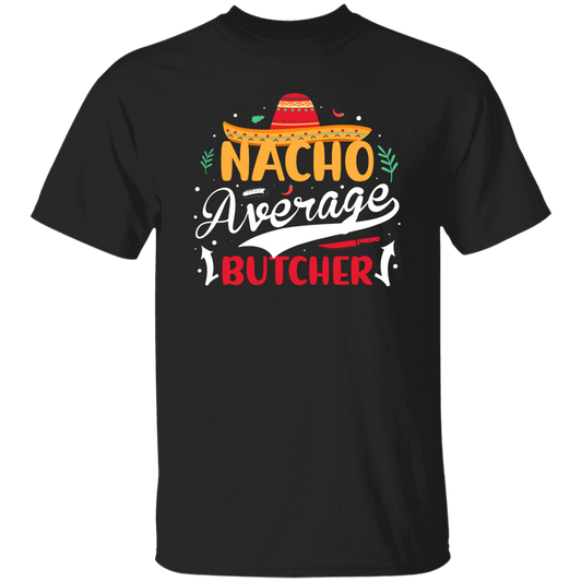 Nacho Average Butcher, Retro Cinco de Mayo Unisex T-Shirt