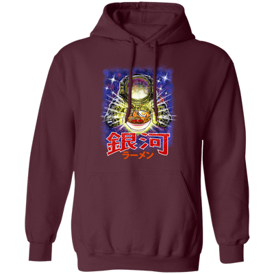 Galaxy Ramen, Outer Space Kanagawa, Love Ramen, Japanese Noodles Pullover Hoodie