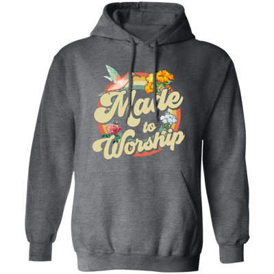 Made To Worship, Women Christian Religious, Believe In Christ Pullover Hoodie