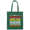 Rider Love Gift, Being A Programmer Is Easy, Its Like Riding A Bike Canvas Tote Bag
