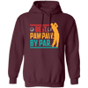 Best Pawpaw By Par, Love Golf, Golfing, Retro Golf Sport Pullover Hoodie