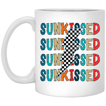 Flash Sunkissed, Groovy Sunkissed White Mug