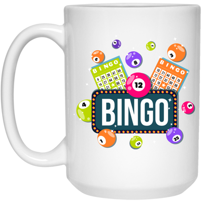 Come For Bingo Game, Love Bingo Game, Lucky Game White Mug