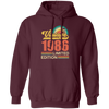 Hawaii 1986 Gift, Vintage 1986 Limited Gift, Retro 1986, Tropical Style Pullover Hoodie