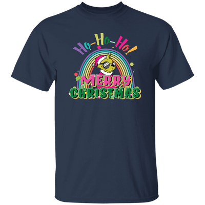 Ho Ho Ho, Grinch Christmas, Rainbow Christmas, Merry Christmas, Trendy Christmas Unisex T-Shirt