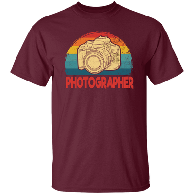 Camera Lover, Photographer Gift, Filmer Retro, Gift For Cameraman Unisex T-Shirt