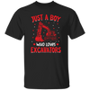 Just A Boy Who Loves Excavator, Best Exccavator Ever Unisex T-Shirt