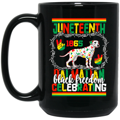 Juneteenth 1865, Black Freedom Celebrating, Black Education Black Mug