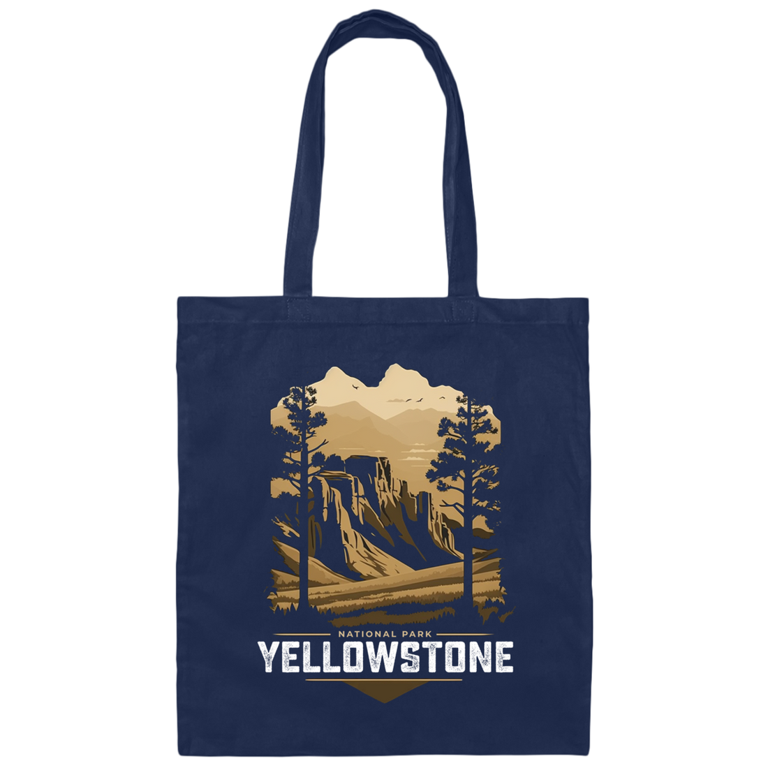 National Park, Yellowstone Gift, Yellowstone National Park, Best Of Park Canvas Tote Bag
