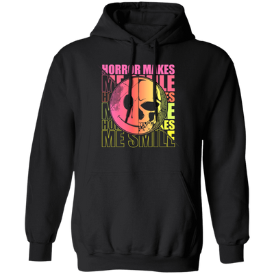 Horror Film, Festival Halloween, Zombie Fan Gift, Neon Style Pullover Hoodie