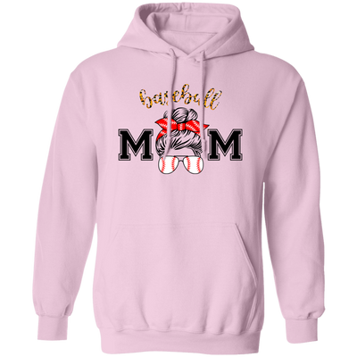 Basaball Lover, Love Mom Gift, Best Gift For Mother's Day Pullover Hoodie