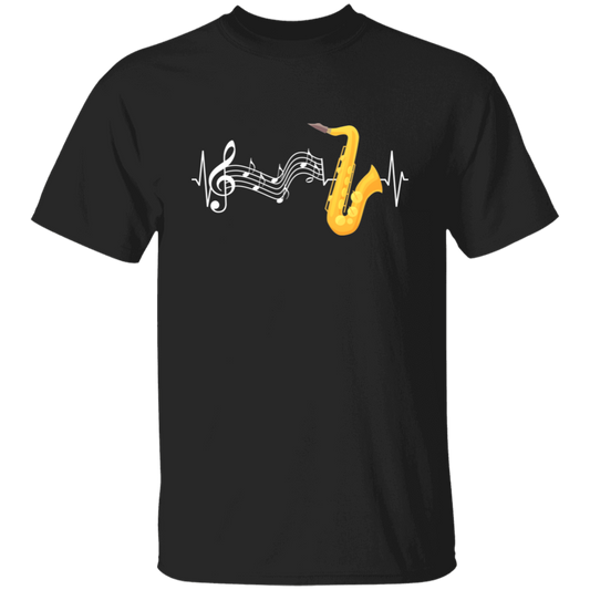 Heartbeat Trumpet, Trumpet Musician, Love Trumpet Unisex T-Shirt