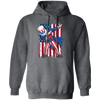 Dabbing Uncle, 4th Of July Gift, Great July 4th, American Flag, US Dabbing Pullover Hoodie