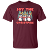 Joy The Christmas, Cute Penguin, Penguin Christmas, Merry Christmas, Trendy Chrismas Unisex T-Shirt