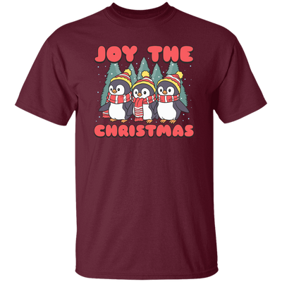 Joy The Christmas, Cute Penguin, Penguin Christmas, Merry Christmas, Trendy Chrismas Unisex T-Shirt