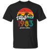 Vintage 1983, 1983 Birthday, 1983 Limited Edition, 1983 Retro Unisex T-Shirt