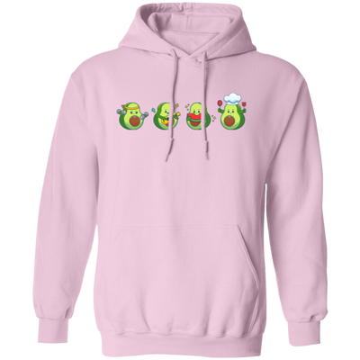 Avocado, Cute Avocado, Love Avocado, Avocado Lover Pullover Hoodie