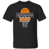 Love Papa Gift, Basketball Gift, Love Sport, Dad Love Basketball Unisex T-Shirt