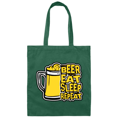 Life Is Beer, Love Beer, Beer Lover Gift, Best Beer Ever, Beer Gift Idea Canvas Tote Bag