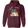 Cute Meow, Cat Lover, Cute Cat, Bundle Of Kitten, Cat Family Pullover Hoodie