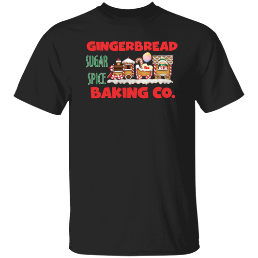 Gingerbread Baking Company, Sugar Spice, Sweet Gingerbread, Merry Christmas, Trendy Christmas Unisex T-Shirt
