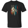 Mountain Bike, American Flag Vintage, Retro Style, Love Bikes, Best Bike Unisex T-Shirt