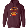 Happy Thanksgiving_s Day, Thanksgiving Iconic Pullover Hoodie