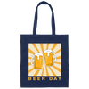 Beer Day, Best Beer Ever, Retro Beer, Beer Vintage Canvas Tote Bag