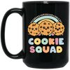 Groovy Cookies, Cookie Squad, Cute Cookie, Funny Cookie Black Mug