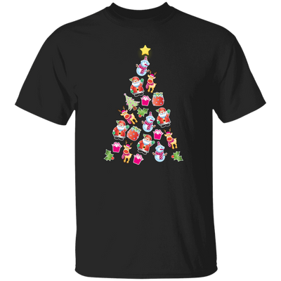 Christmas Tree Made By Xmas Element, Love Christmas Tree, Merry Christmas, Trendy Christmas Unisex T-Shirt