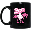 Maliboo, Ghost Boo, Ghost Pink, Pinky Ghost, Woman Boo Black Mug