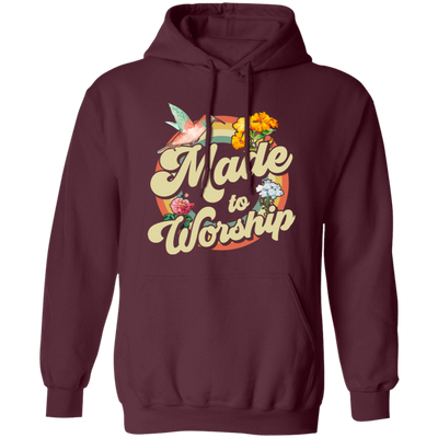 Made To Worship, Women Christian Religious, Believe In Christ Pullover Hoodie