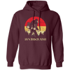 Bigfoot Synthesizer Analog, Sasquatch Synth Nerd, Nerd Love Gift Pullover Hoodie