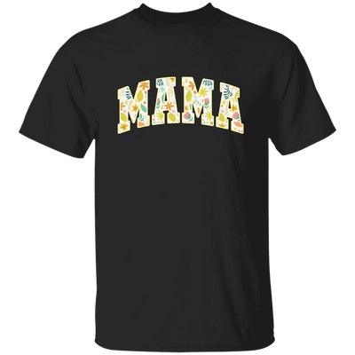 Mama Gift, Floral Mama, Mama Varsity, Mama Design, Mother's Day-yellow Unisex T-Shirt